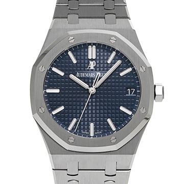 オーデマ ピゲ ロイヤルオーク 15500ST.OO.1220ST.01 ブルー メンズ 時計 【中古】【wristwatch】