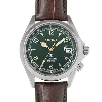セイコー プロスペックス アルピニスト SBDC091 グリーン メンズ 時計 【中古】【wristwatch】
