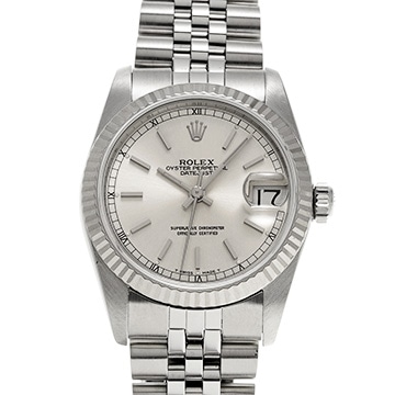 ロレックス デイトジャスト 68274 シルバー ユニセックス 時計 【中古】【wristwatch】