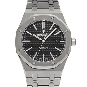 オーデマ ピゲ ロイヤルオーク オートマティック 15400ST.OO.1220ST.01 ブラック メンズ 時計 【中古】【wristwatch】