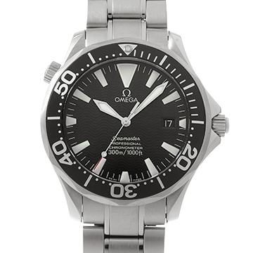 オメガ シーマスター プロフェッショナル 300 2254.50 ブラック メンズ 時計 【中古】【wristwatch】