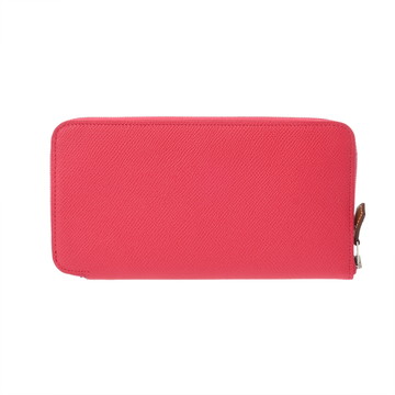 エルメス アザップロング シルクイン ローズエクストリーム ヴォーエプソン レディース 財布 【未使用】【purse】