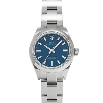 ロレックス オイスターパーペチュアル 28 276200 メッドブルー レディース 時計 【中古】【wristwatch】