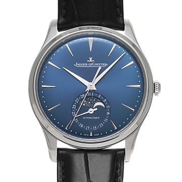 ジャガー ルクルト マスター ウルトラスリム ムーン Q1368480 ブルー メンズ 時計 【中古】【wristwatch】