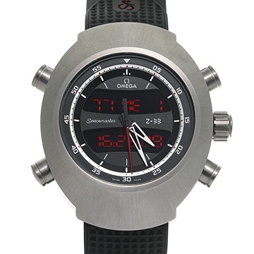オメガ スピードマスター スペースマスター Z-33 325.92.43.79.01.001 ブラック メンズ 時計 【中古】【wristwatch】