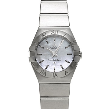 オメガ コンステレーション クォーツ 123.10.24.60.05.001 ホワイトシェル レディース 時計 【中古】【wristwatch】