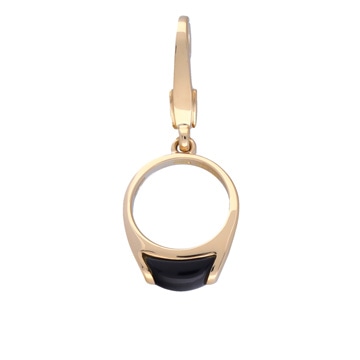 ブルガリ トロンケット チャーム ゴールド K18イエローゴールド YG レディース ジュエリー 【中古】【jewelry】