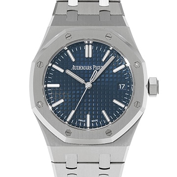 オーデマ ピゲ ロイヤルオーク オートマティック 15550ST.OO.1356ST.06 ブルー ユニセックス 時計 【中古】【wristwatch】