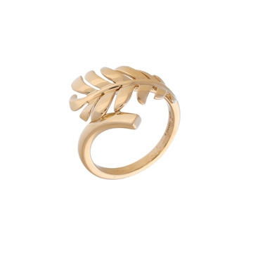 シャネル プリュムリング #49 ゴールド J10176 K18イエローゴールド YG レディース ジュエリー 【中古】【jewelry】