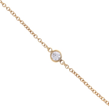 ティファニー バイザヤード ブレスレット ゴールド K18イエローゴールド YG レディース ジュエリー 【中古】【jewelry】