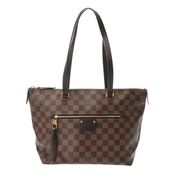 ルイ ヴィトン ダミエ イエナ PM ブラウン N41012 ダミエキャンバス レディース バッグ 【中古】【bag】