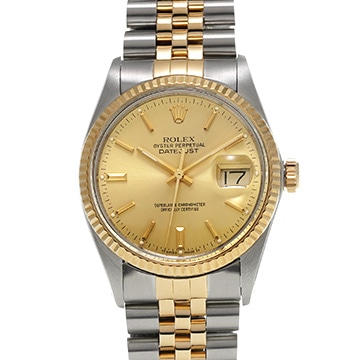 ロレックス デイトジャスト 16013 シャンパン メンズ 時計 【中古】【wristwatch】