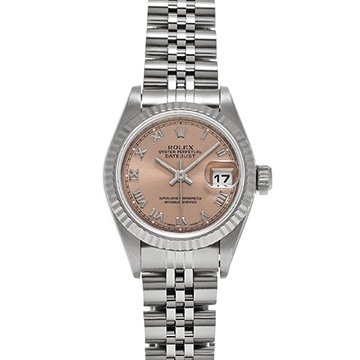ロレックス デイトジャスト 69174 ピンク レディース 時計 【中古】【wristwatch】