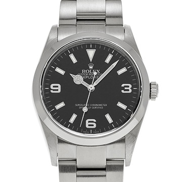 ロレックス エクスプローラー 114270 ブラック メンズ 時計 【中古】【wristwatch】