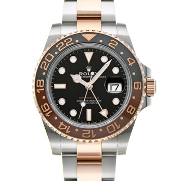 ロレックス GMTマスター II 126711CHNR ブラック メンズ 時計 【中古】【wristwatch】
