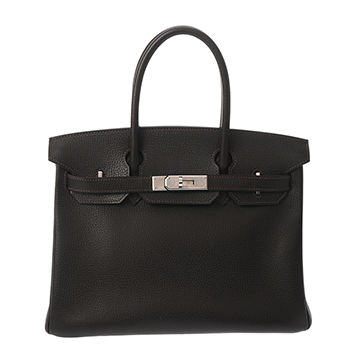 エルメス バーキン 30 エベンヌ ヴァッシュリエジェ レディース バッグ 【中古】【bag】