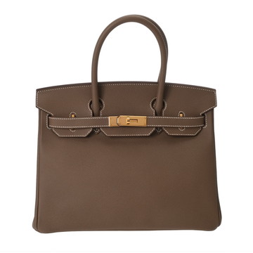 エルメス バーキン 30 エトゥープ ヴォーエプソン レディース バッグ 【中古】【bag】