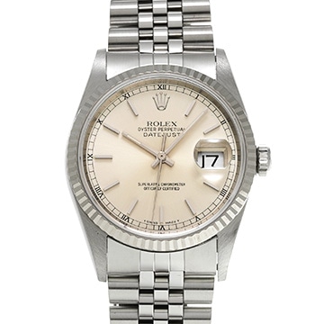 ロレックス デイトジャスト 16234 シルバー メンズ 時計 【中古】【wristwatch】