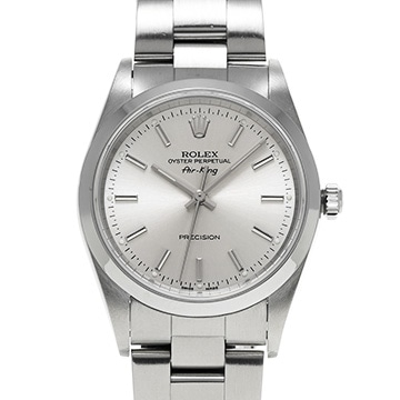 ロレックス エアキング 14000M シルバー メンズ 時計 【中古】【wristwatch】