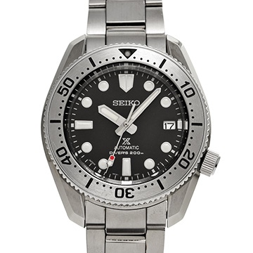 セイコー プロスペックス ダイバー メカニカル 55th SBDC125 ブラック メンズ 時計 【中古】【wristwatch】