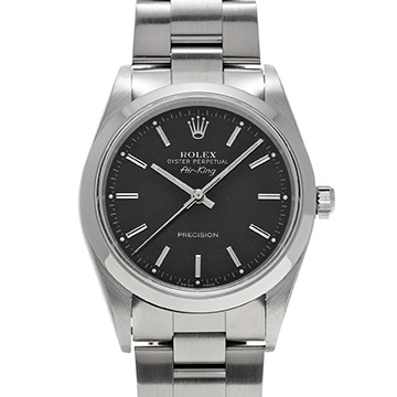 ロレックス エアキング 14000 ブラック メンズ 時計 【中古】【wristwatch】