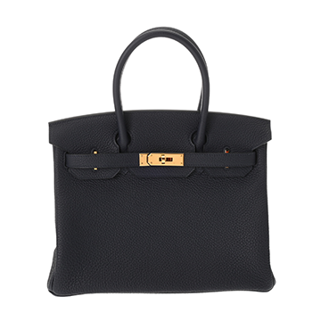 エルメス バーキン 30 ブルーニュイ トゴ レディース バッグ 【中古】【bag】