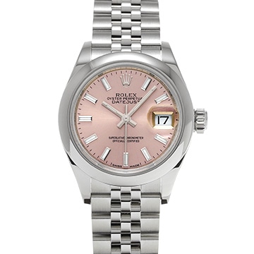 ロレックス レディ デイトジャスト 28 279160 ピンク レディース 時計 【中古】【wristwatch】