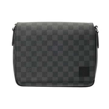 ルイ ヴィトン ダミエグラフィット ディストリクト PM NV3 ブラック N42710 ダミエキャンバス メンズ バッグ 【中古】【bag】