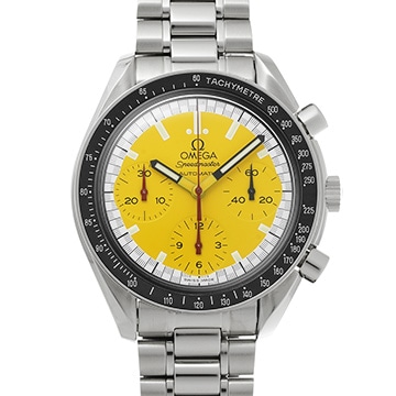 オメガ スピードマスター レーシング ミハエル・シューマッハ 3510.12 イエロー メンズ 時計 【中古】【wristwatch】
