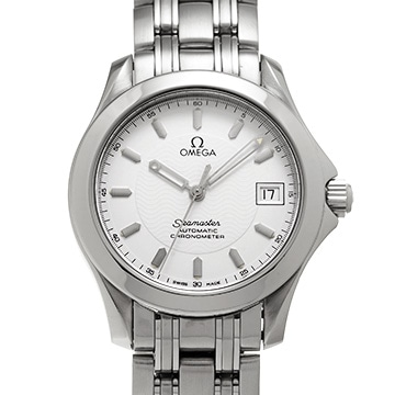 オメガ シーマスター 120 2501.21 ホワイト メンズ 時計 【中古】【wristwatch】