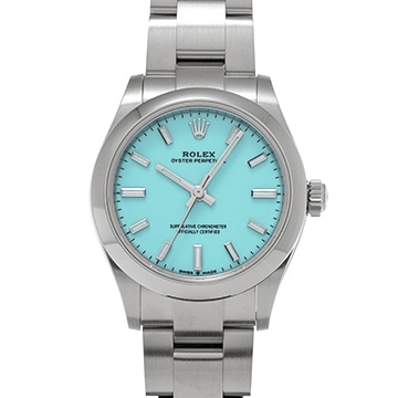 ロレックス オイスターパーペチュアル 31 277200 ターコイズブルー ユニセックス 時計 【中古】【wristwatch】