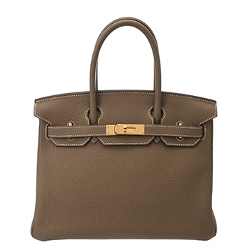 エルメス バーキン 30 エトゥープ トゴ レディース バッグ 【中古】【bag】