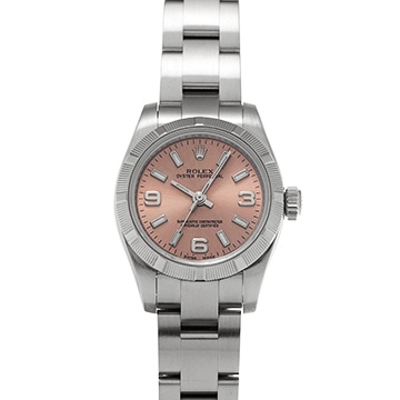 ロレックス オイスターパーペチュアル 26 176210 ピンク レディース 時計 【中古】【wristwatch】
