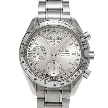 オメガ スピードマスター トリプルカレンダー 3523.30 シルバー メンズ 時計 【中古】【wristwatch】