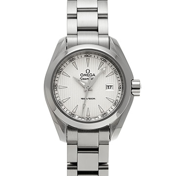 オメガ シーマスター アクアテラ クォーツ 231.10.30.60.02.001 シルバー レディース 時計 【中古】【wristwatch】