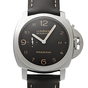 パネライ ルミノールマリーナ 1950 3デイズ オートマティック PAM00359 ブラック メンズ 時計 【中古】【wristwatch】