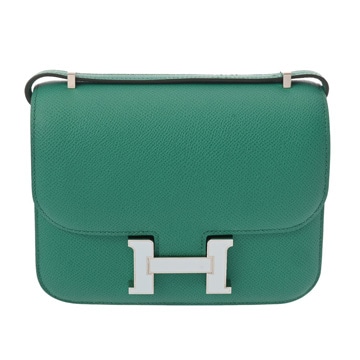 エルメス コンスタンス3 18 ヴェールジェイド ヴォーエプソン レディース バッグ 【中古】【bag】