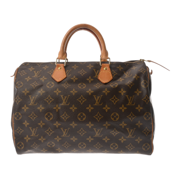 ルイ ヴィトン モノグラム スピーディ 35 ブラウン M41524 モノグラムキャンバス レディース バッグ 【中古】【bag】