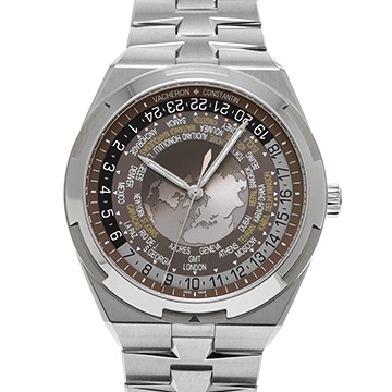 ヴァシュロン コンスタンタン オーバーシーズ ワールドタイム 7700V/110A-B176 ブラウン メンズ 時計 【中古】【wristwatch】