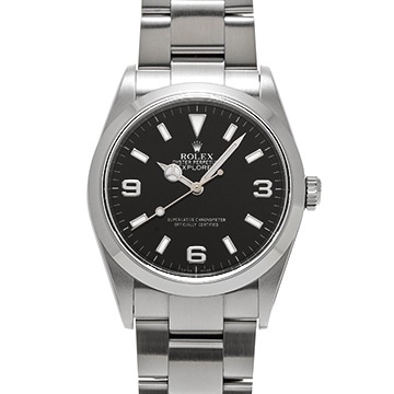 ロレックス エクスプローラー 114270 ブラック メンズ 時計 【中古】【wristwatch】