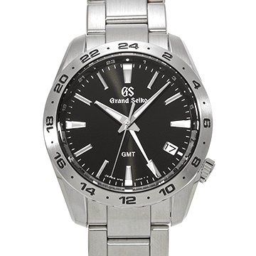 グランドセイコー スポーツコレクション クォーツ GMT SBGN027 ブラック メンズ 時計 【中古】【wristwatch】