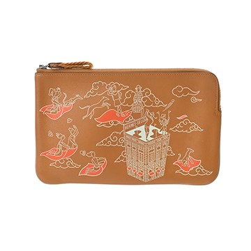 エルメス カレ ポケットロング セサミ ヴォースイフト レディース 【中古】【bag】