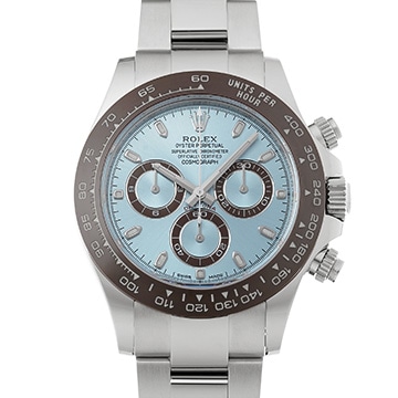 ロレックス コスモグラフ デイトナ 116506 アイスブルー/チェスナットブラウン メンズ 時計 【中古】【wristwatch】