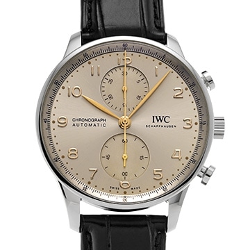 IWC ポルトギーゼ クロノグラフ IW371624 デューン メンズ 時計 【中古】【wristwatch】