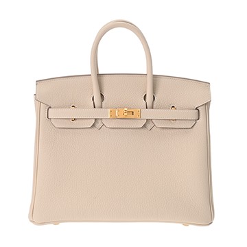 エルメス バーキン 25 クレ トゴ レディース バッグ 【未使用】【bag】