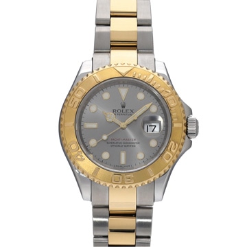 ロレックス ヨットマスター 40 16623 グレー メンズ 時計 【中古】【wristwatch】