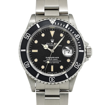 ロレックス サブマリーナ デイト 16610 ブラック メンズ 時計 【中古】【wristwatch】