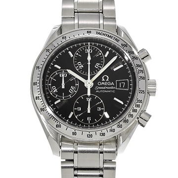 オメガ スピードマスター デイト 3513.50 ブラック メンズ 時計 【中古】【wristwatch】