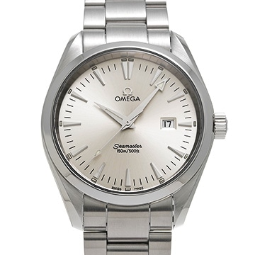 オメガ シーマスター アクアテラ クォーツ 2517.30 シルバー メンズ 時計 【中古】【wristwatch】