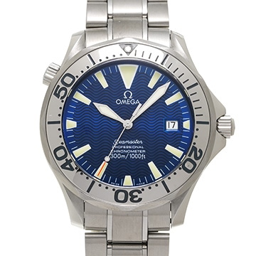オメガ シーマスター プロフェッショナル 300 2255.80 ブルー メンズ 時計 【中古】【wristwatch】